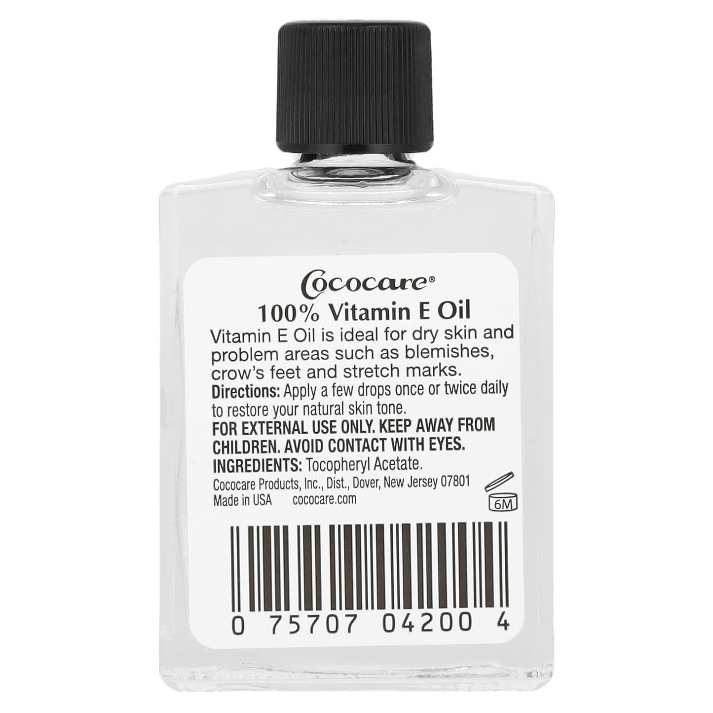 Cococare Vitamin E Oil for Skin Repair, 1 fl oz - Image 2