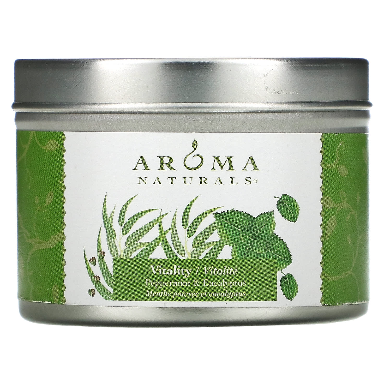 Revitalize Anywhere with Peppermint & Eucalyptus Soy Travel Candle - Image 1
