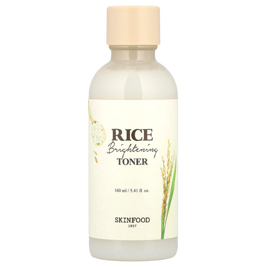 SKINFOOD, Rice Brightening Toner, 5.41 fl oz (160 ml) - Image 1