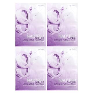 NAD + Bio Lifting Face Mask, 4 Sheets, Radiant Skin