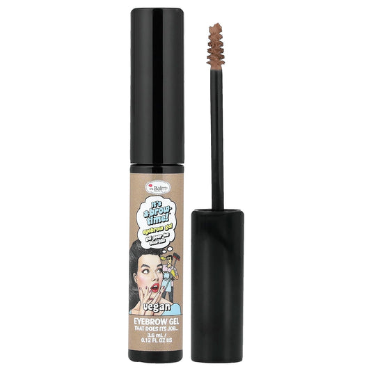 theBalm Cosmetics, It's A-Brow Time!® Eyebrow Gel, Blonde Brown, 0.12 fl oz (3.6 ml) - Image 1