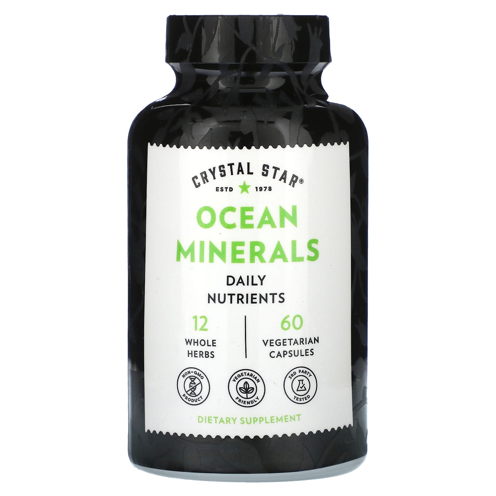 Boost Your Health with Crystal Star Ocean Minerals Vegan Capsules - Image 1