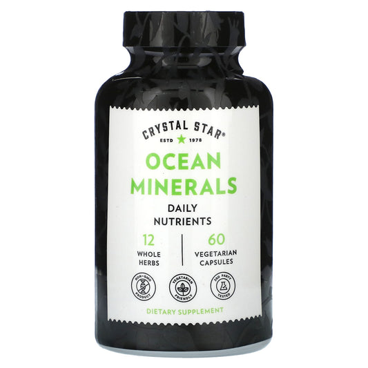 Boost Your Health with Crystal Star Ocean Minerals Vegan Capsules - Image 1