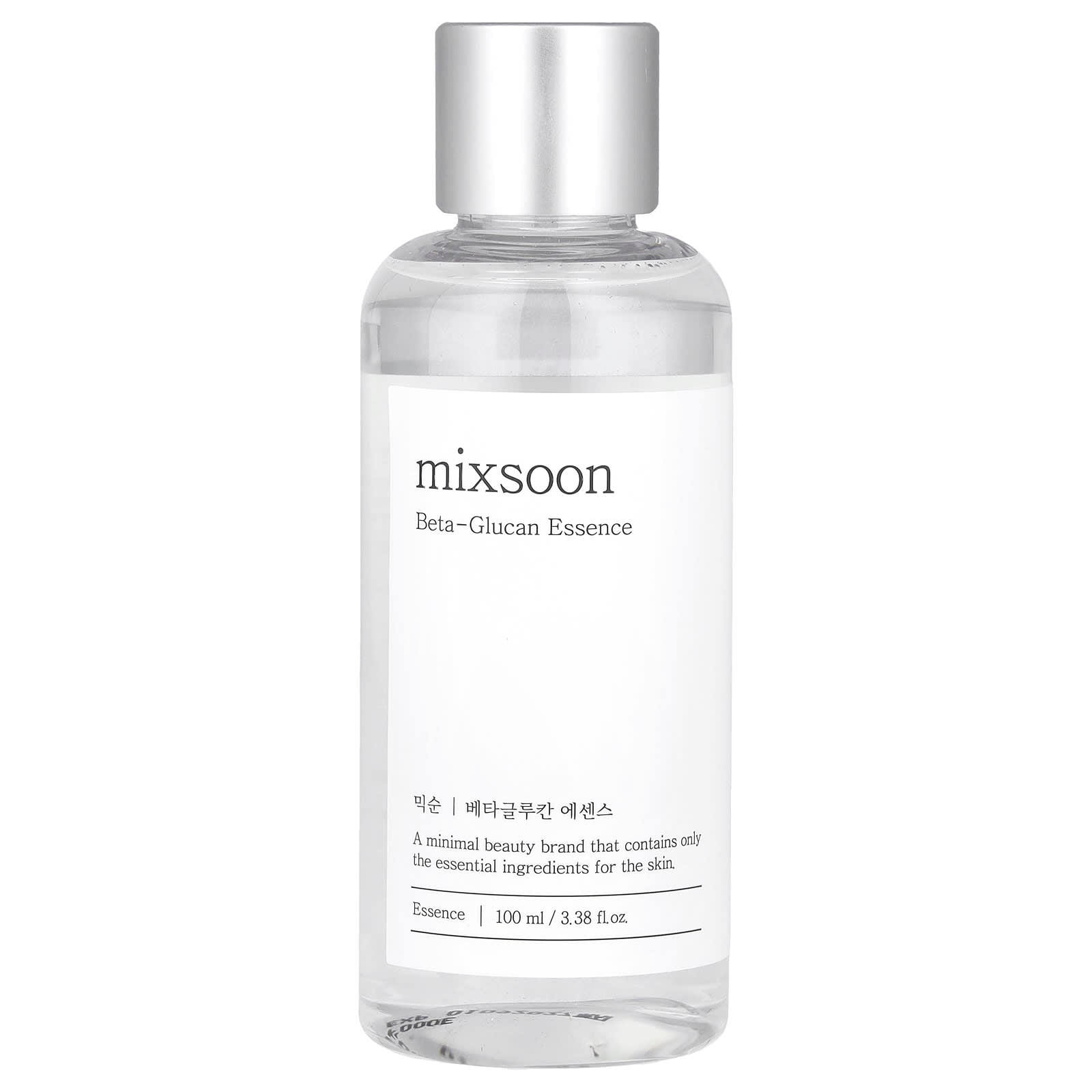 Mixsoon, Beta-Glucan Essence , 3.38 fl oz (100 ml) - Image 1