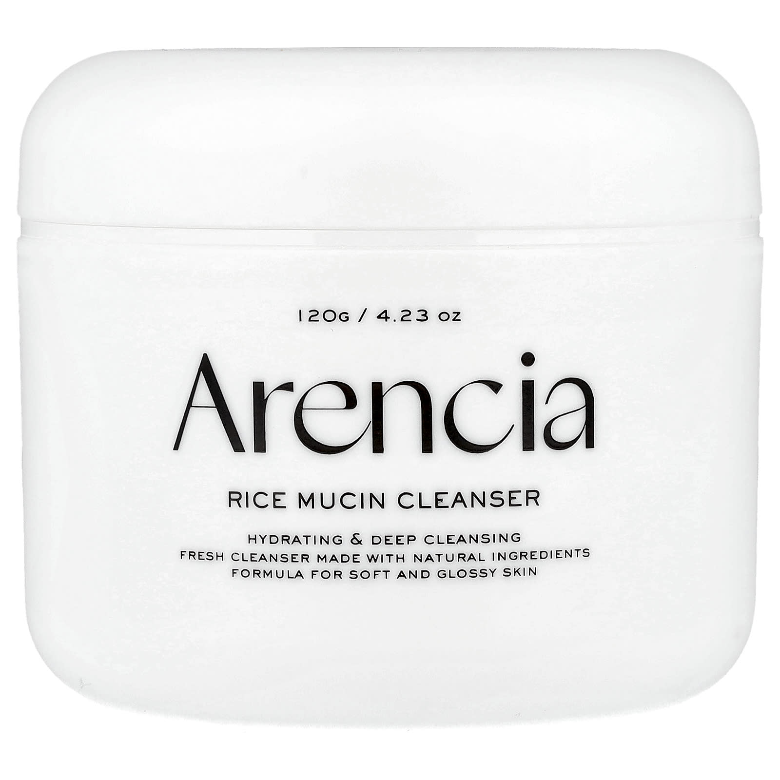 Arencia Rice Mucin Cleanser, Hydrating Skin Care for Soft & Glossy Skin - Image 1