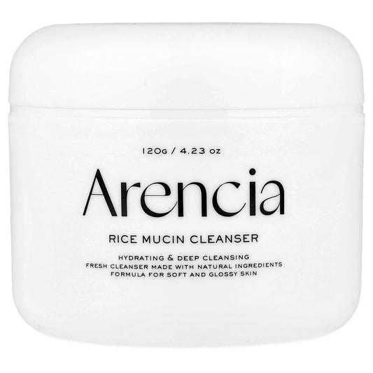 Arencia Rice Mucin Cleanser, Hydrating Skin Care for Soft & Glossy Skin - Image 1