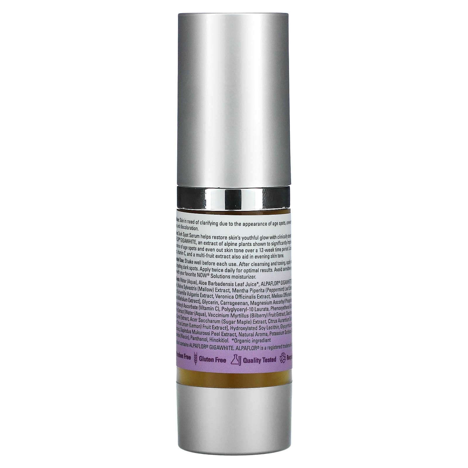 NOW Foods, Dark Spot Correcting Serum, 1 fl oz (30 ml) - Image 2