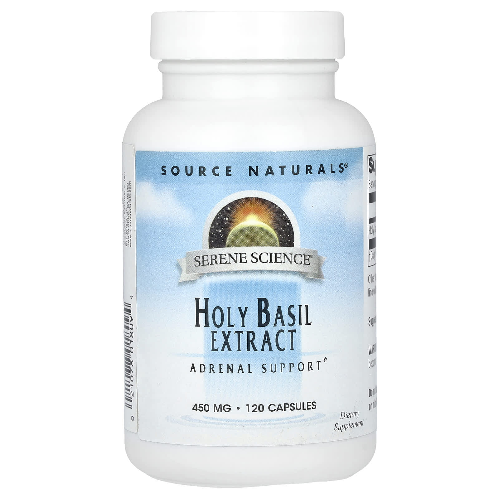 Source Naturals, Holy Basil Extract, 450 mg, 120 Capsules - Image 1