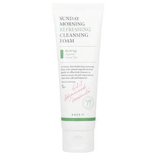 Axis-Y Sunday Morning Refreshing Cleansing Foam, 4.05 fl oz (120 ml)