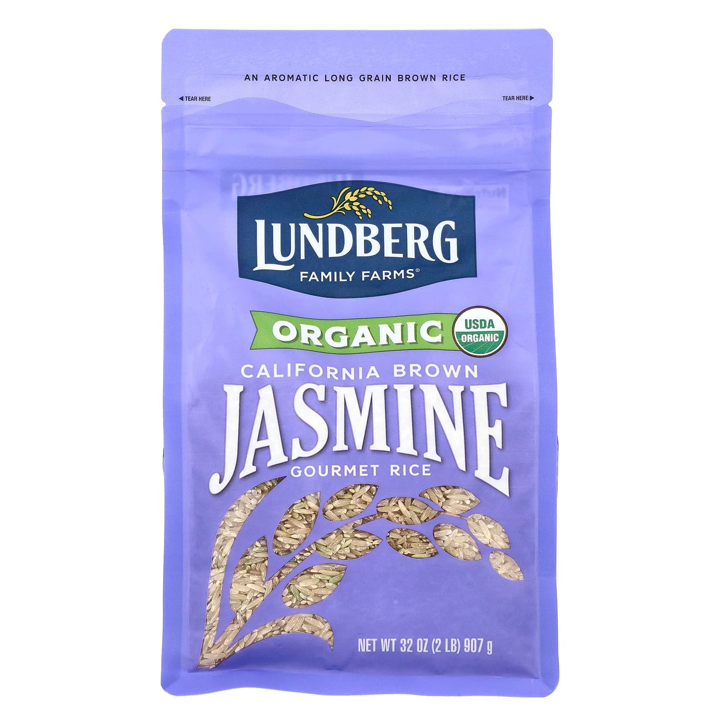 Lundberg, Organic California Brown Gourmet Rice, 32 oz (907 g) - Image 1