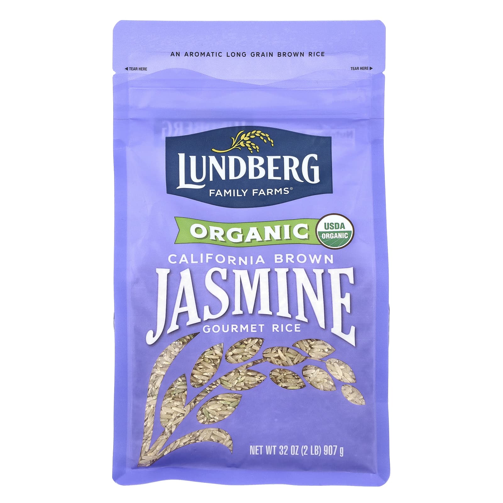 Lundberg, Organic California Brown Gourmet Rice, 32 oz (907 g) - Image 1