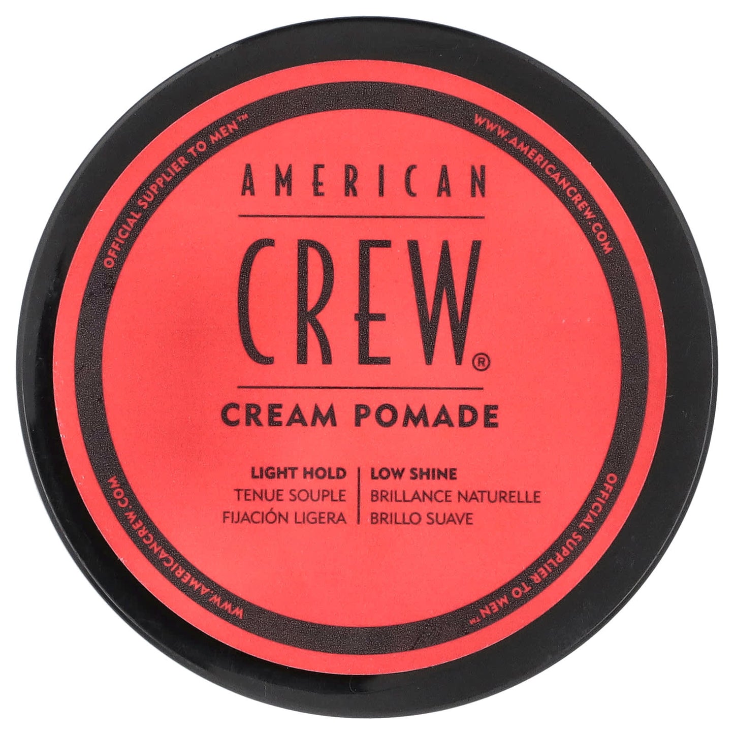 American Crew Cream Pomade for Men, 3 oz (85g) - Low Shine, Moisturizing - Image 1