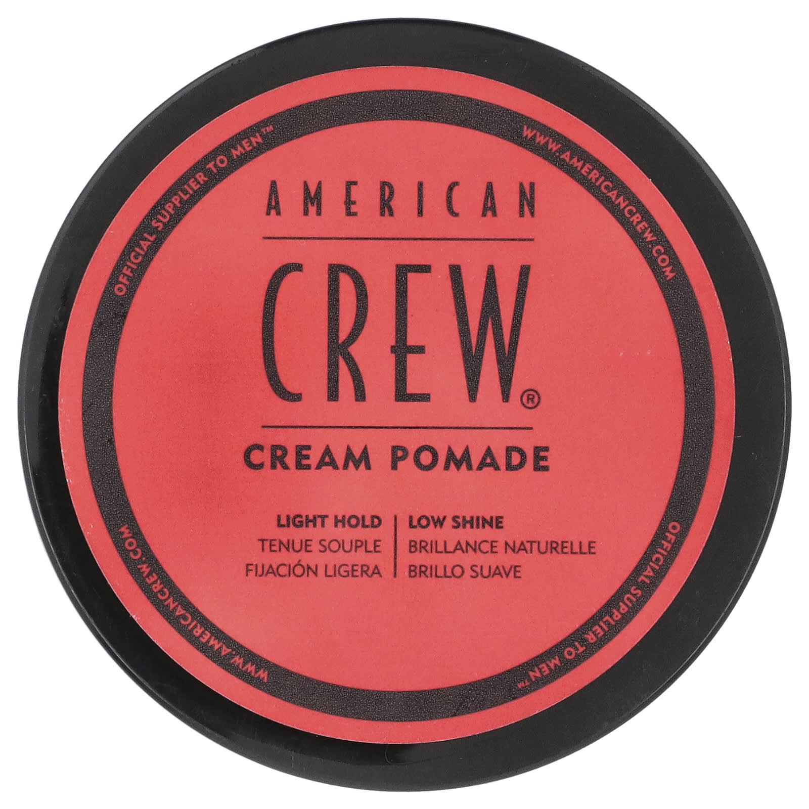 American Crew Cream Pomade for Men, 3 oz (85g) - Low Shine, Moisturizing - Image 1