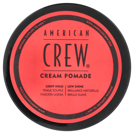 American Crew Cream Pomade for Men, 3 oz (85g) - Low Shine, Moisturizing - Image 1
