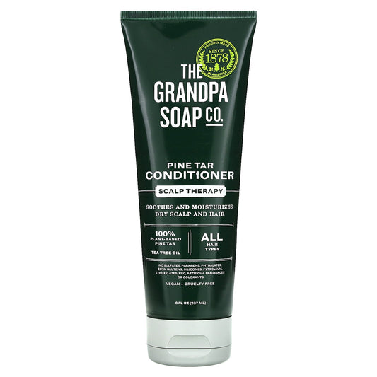 The Grandpa Soap Co., Pine Tar Conditioner, Scalp Therapy, 8 fl oz (237 ml) - Image 1