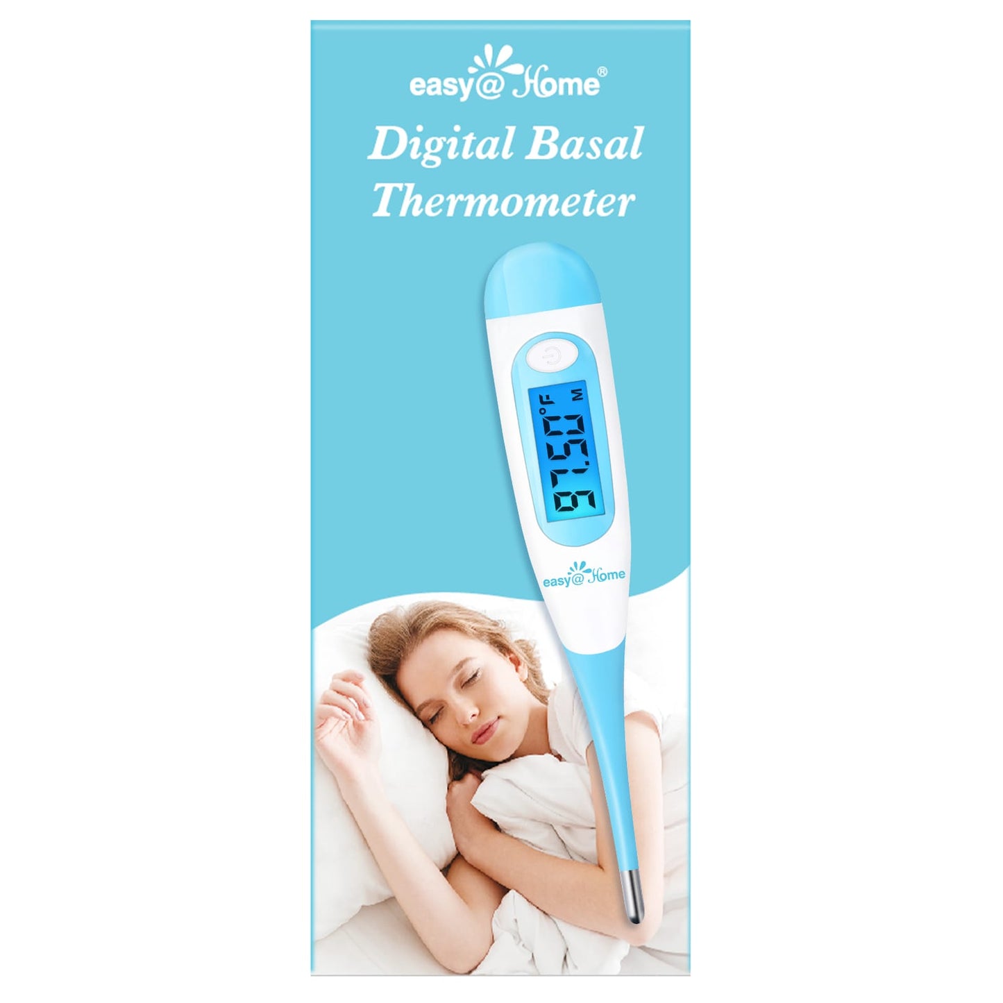 Digital Basal Thermometer for Ovulation Tracking | Easy@Home - Image 1