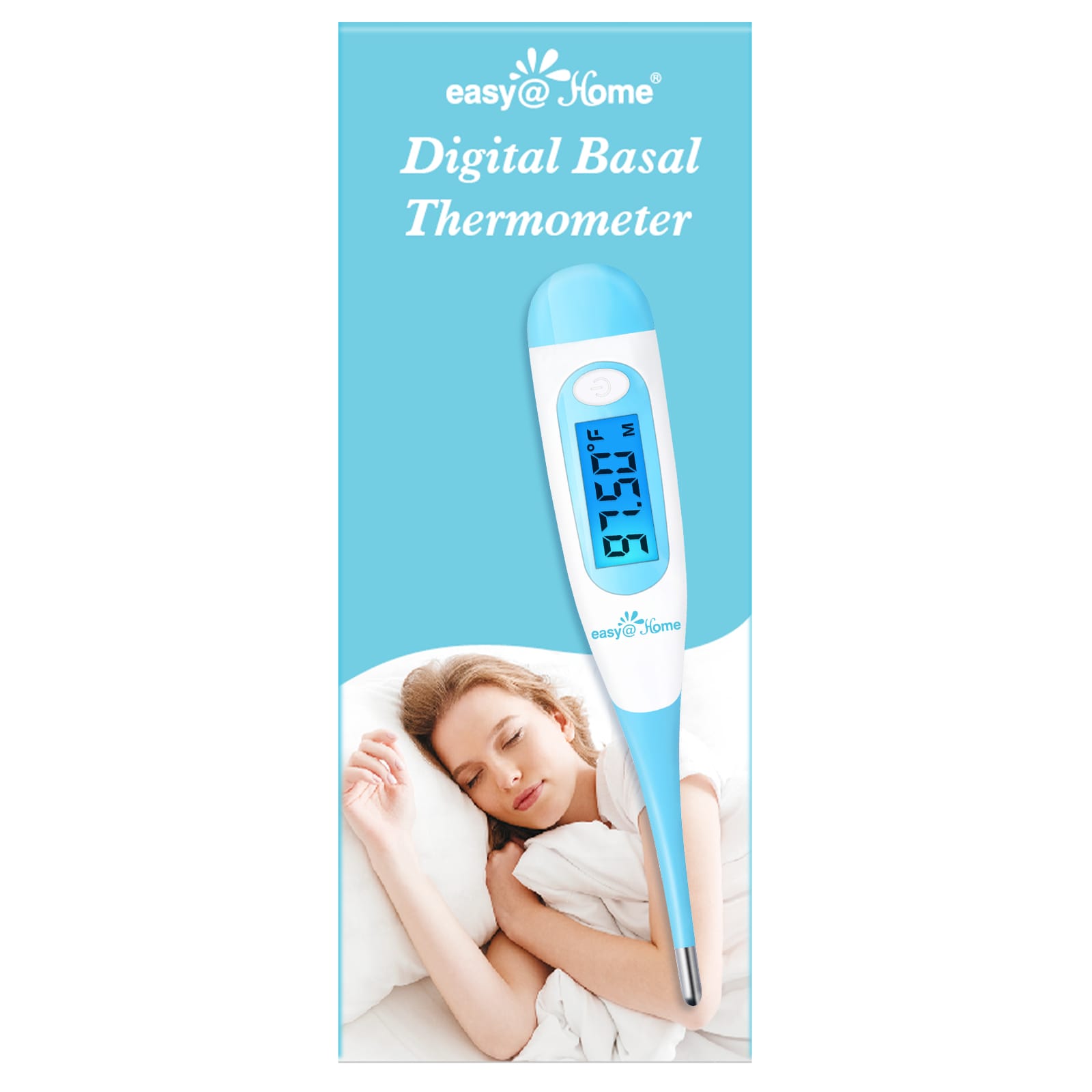Digital Basal Thermometer for Ovulation Tracking | Easy@Home - Image 1