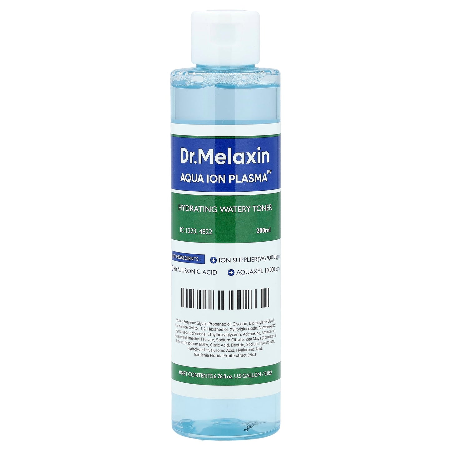 Dr. Melaxin Aqua Ion Plasma Hydrating Toner for All Skin Types | 200ml - Image 1