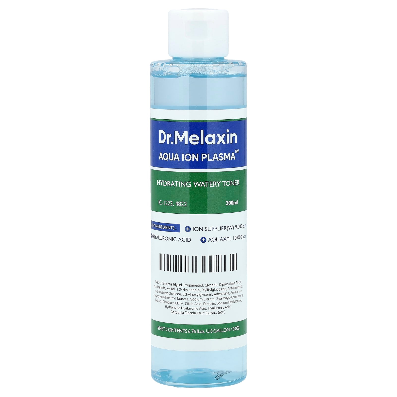 Dr. Melaxin Aqua Ion Plasma Hydrating Toner for All Skin Types | 200ml - Image 1