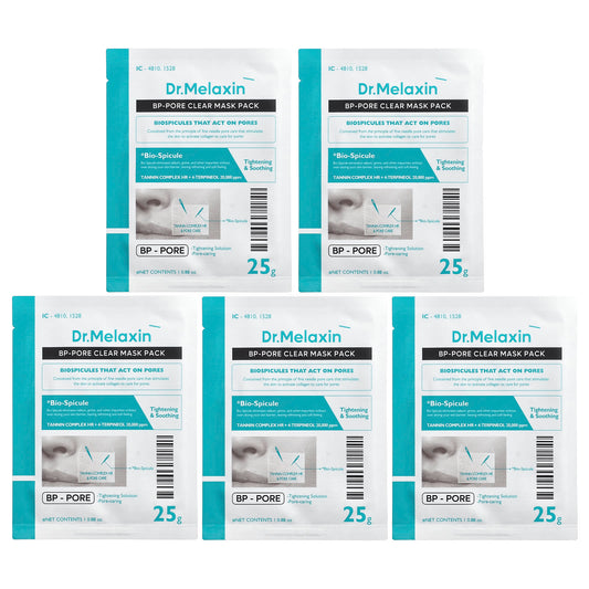Dr.Melaxin Pore Clear Beauty Mask Pack for Refining Pores & Soothing Skin - Image 1