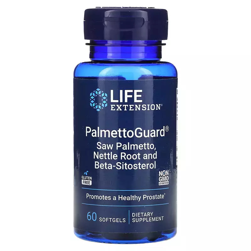 Life Extension, Palmetto Guard, 60 Soft Gels, Expiry"2026