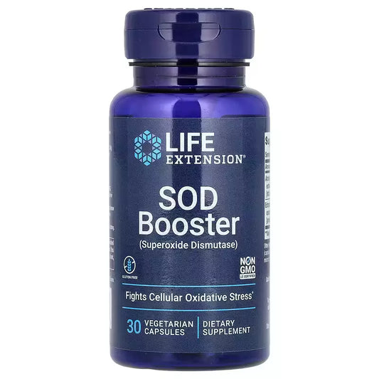 Life Extension, SOD Booster, 30 Vegetarian Caps, Expiry:2026