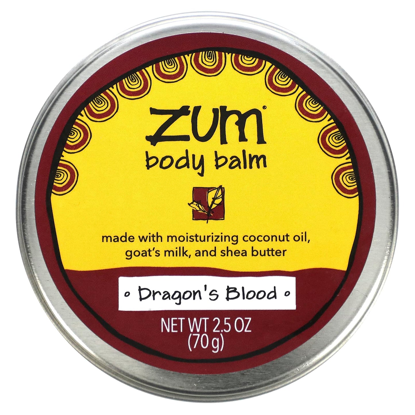 ZUM, Zum Body Balm, Dragon's Blood, 2.5 oz (70 g) - Image 1