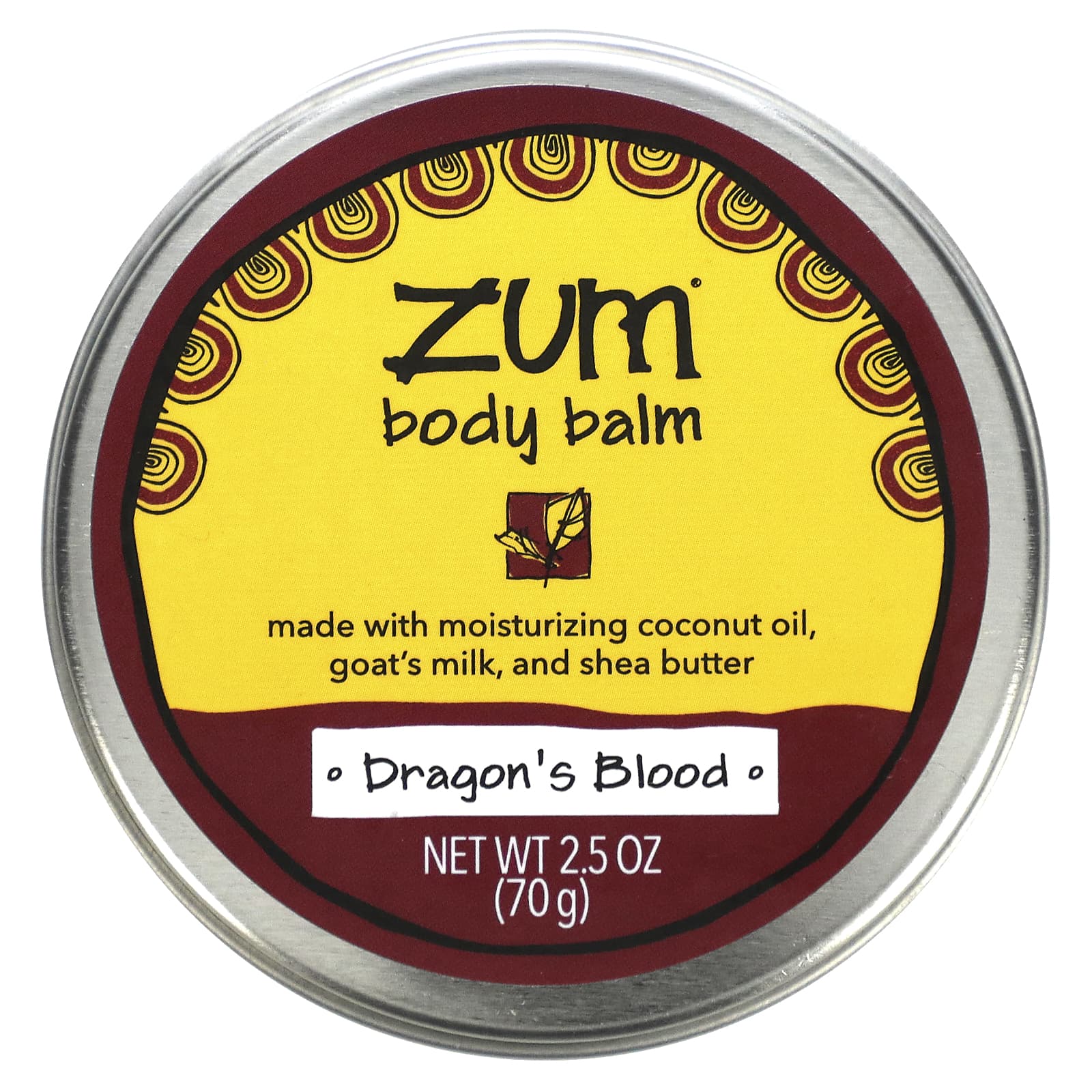 ZUM, Zum Body Balm, Dragon's Blood, 2.5 oz (70 g) - Image 1