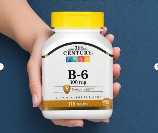 21st Century, B-6, 100 mg, 110 Tablets