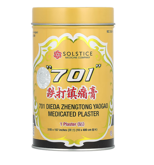 701 DIEDA ZHENTONG YAOGAO, Medicated Plaster, 1 Plaster