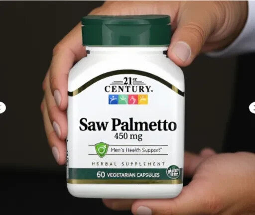 21st Century, Saw Palmetto, 450 mg, 60 Vegetarian Capsules