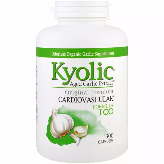 KYOLIC, AGED GARLIC EXTRACT, CARDIOVASCULAR, 300 CAPS - EXPIRY: 2027