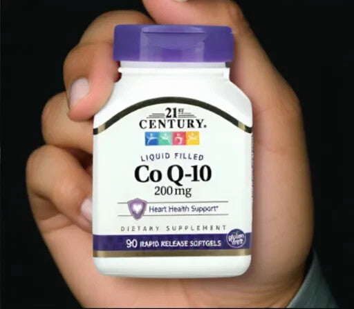 21st Century, Liquid Filled CoQ-10, 200 mg, 90 Rapid Release Softgels, Expiry: 02/2027, Free Shipping