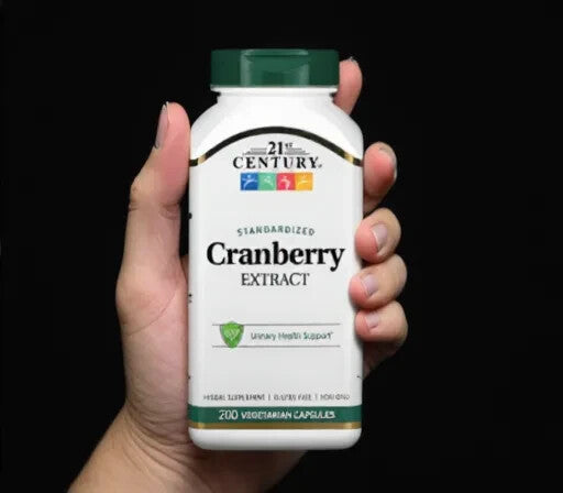21st Century, Cranberry Extract, Standardized, 200 Vegetarian Capsules