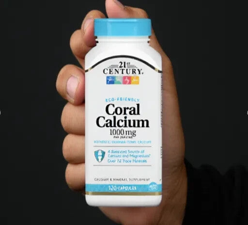 21st Century, Coral Calcium, 1,000 mg, 120 Capsules (250 mg per Capsule)