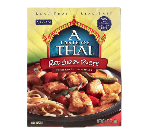 A Taste Of Thai, Red Curry Paste, 1.75 oz (50 g)