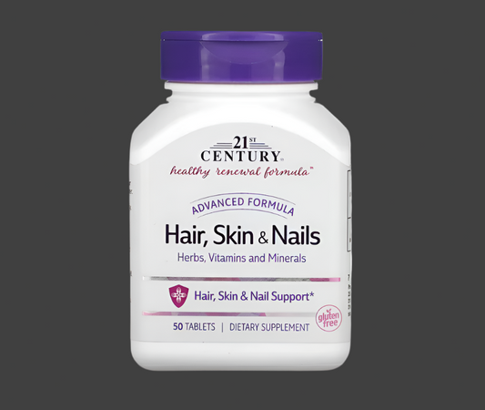 21st Century, Advanced Formula Hair, Skin & Nails, 50 Tablets