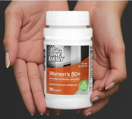 21st Century, One Daily, Women's 50+, Multivitamin Multimineral, 100 Tablets
