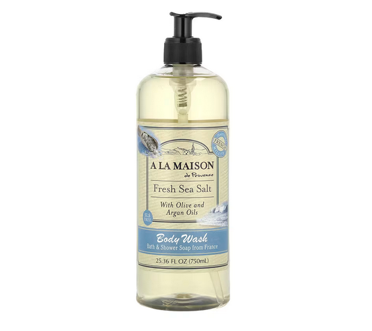 A La Maison de Provence, Body Wash, Fresh Sea Salt, 25.36 fl oz (750 ml)