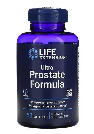 LIFE EXTENSION - ULTRA PROSTATE FORMULA - 60 SOFTGELS - NEW STOCK - EXPIRY: 2026