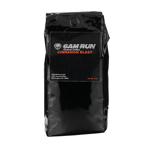 6AM Run, Vitamin Coffee, French Roast, 16 oz