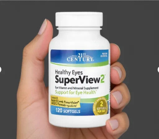 21st Century, Healthy Eyes SuperView2™, 120 Softgels