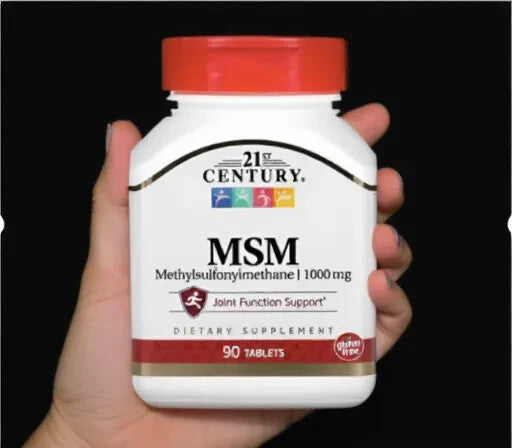 21st Century, MSM, 1,000 mg, 90 Tablets
