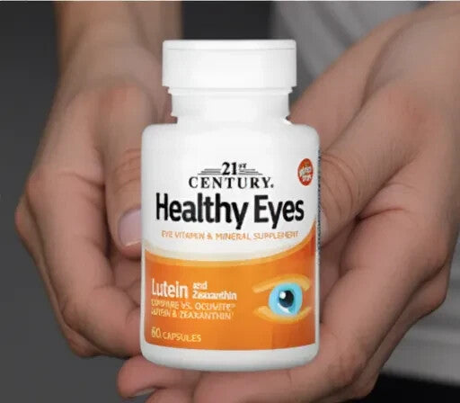 21st Century, Healthy Eyes, Lutein & Zeaxanthin, 60 Capsules