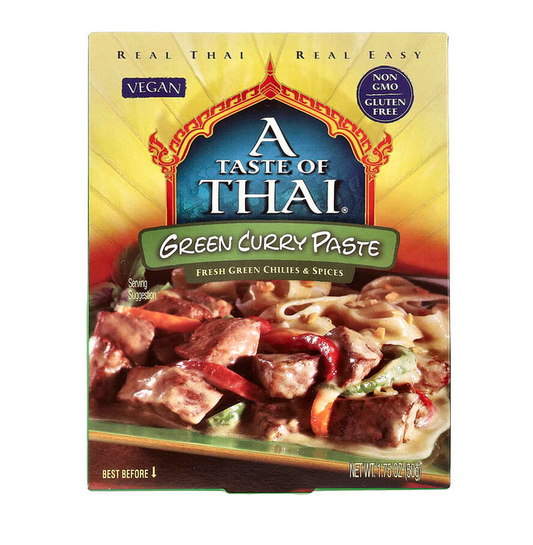 A Taste Of Thai, Green Curry Paste, 1.75 oz (50 g)