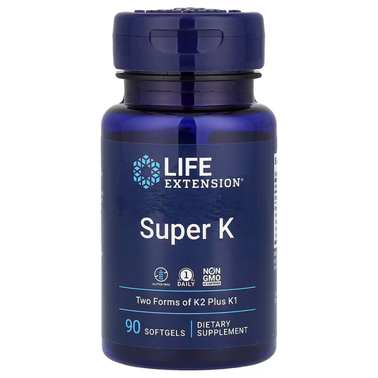 Life Extension, Super K, 90 Softgels, Expiry: 2026