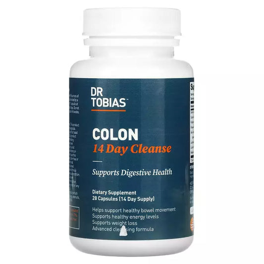 Dr. Tobias, Colon 14 Day Cleanse, 28 Capsules, Expiry"2026