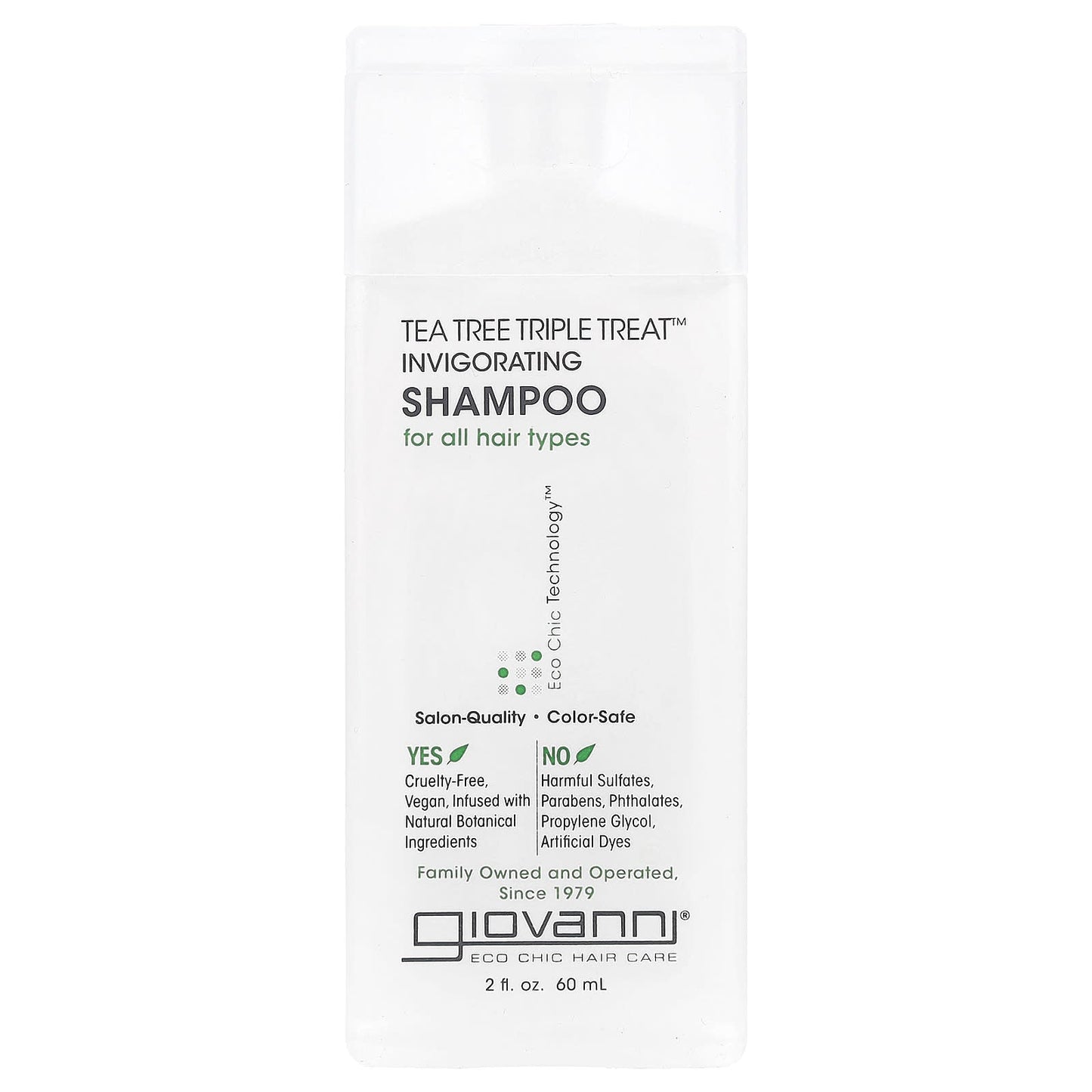 Giovanni Tea Tree Triple Treat Invigorating Shampoo for All Hair Types - Image 1