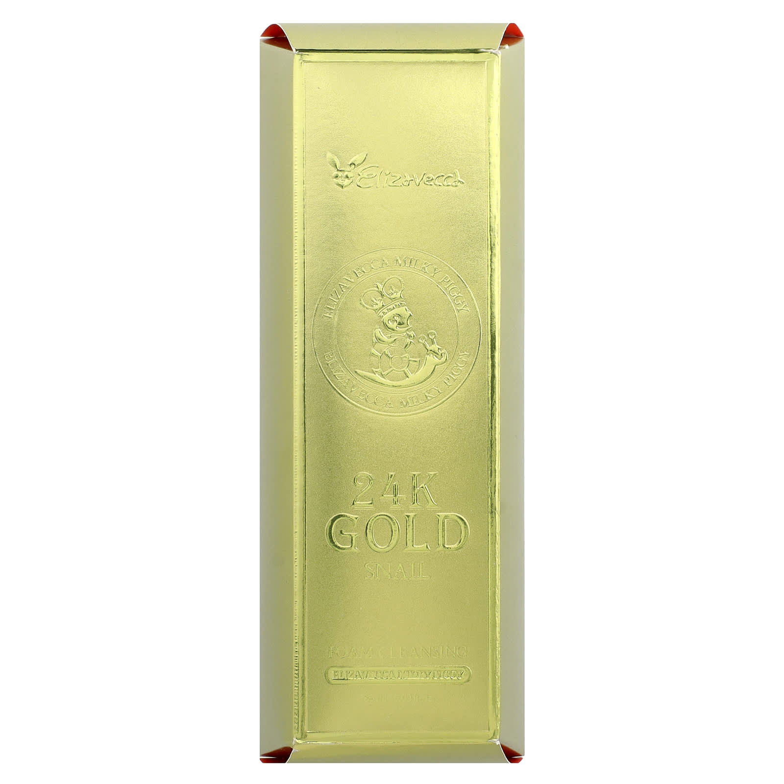 24K Gold Snail Foam Cleansing for Bright, Clear Skin by Elizavecca - Image 2