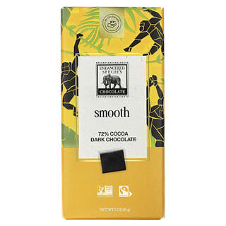 Rich & Bold 72% Cocoa Dark Chocolate Bars by Endangered Species